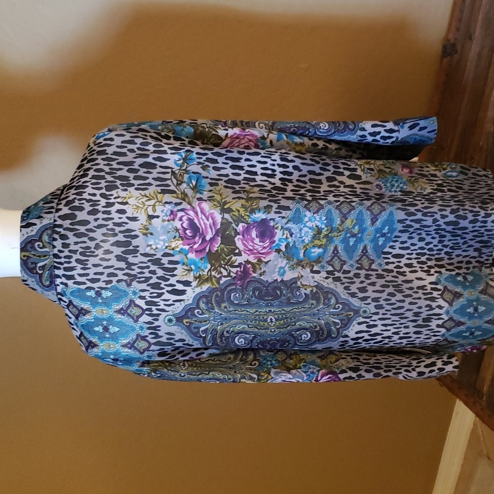 Drapers & Damons Button Down Multi print blouse (0439) 💥 - Picture 4 of 7